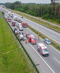 11-latka spadła z wiaduktu. Dramatyczny wypadek na S3