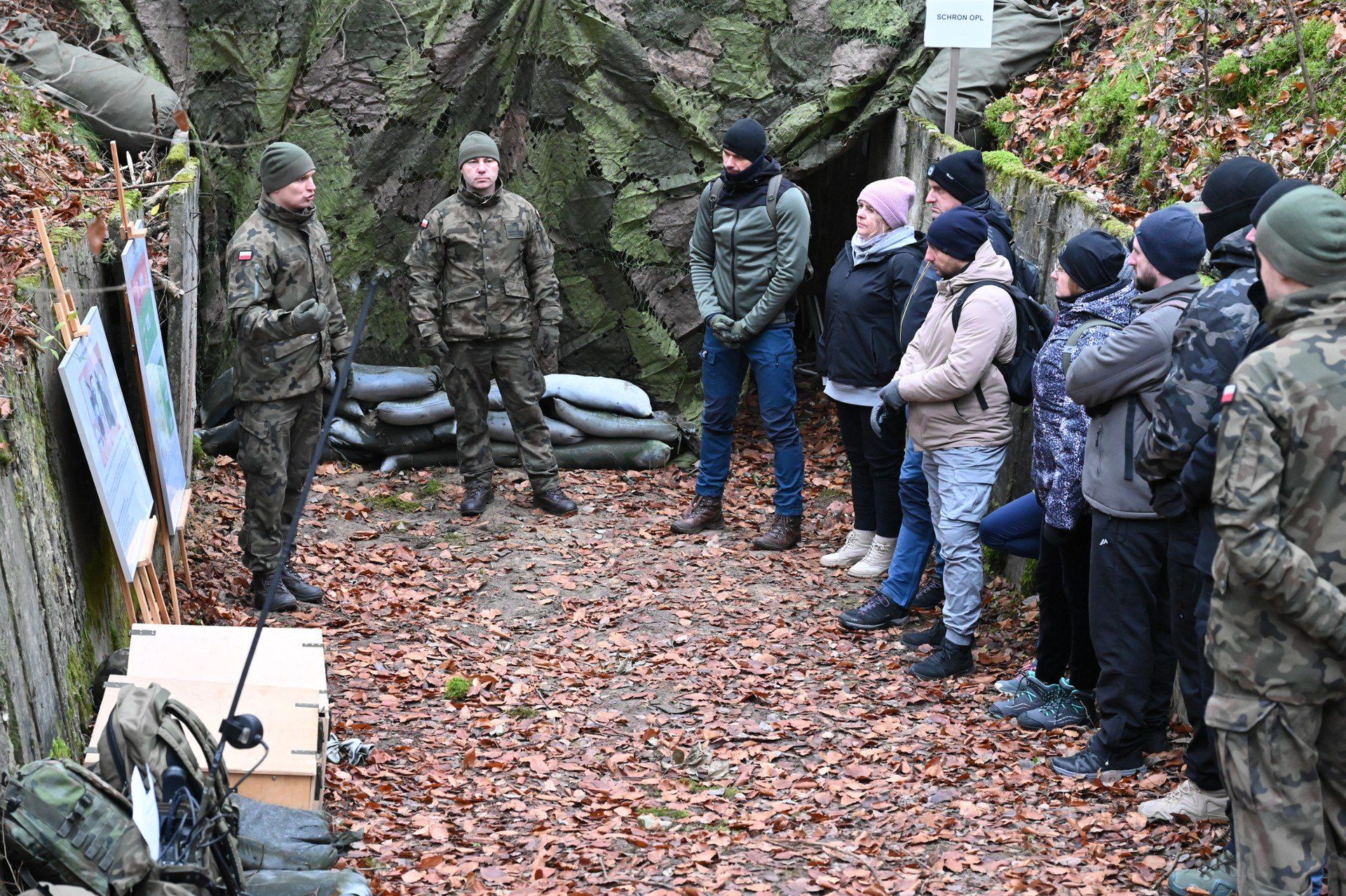 W szkoleniu udział wzięły osoby, które chciały zdobyć umiejętności mogące przydać się w najtrudniejszych momentach. 