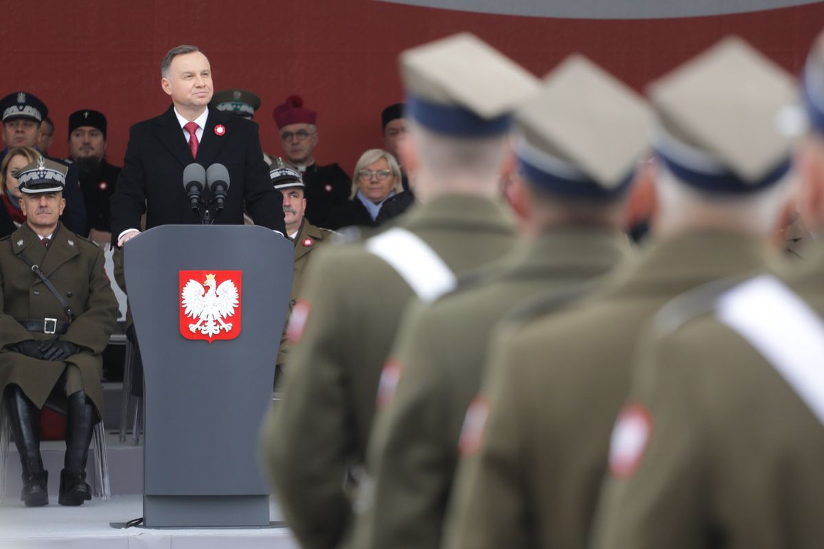 Andrzej Duda: hybrydowa akcja kierowana przeciwko Polsce, Litwie i UE