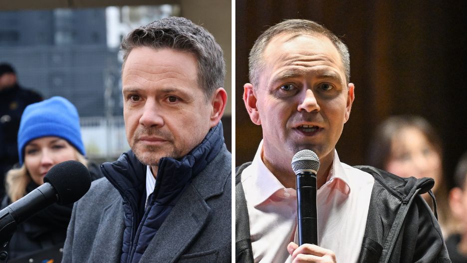 Zmniejsza się dystans między Trzaskowskim i Nawrockim