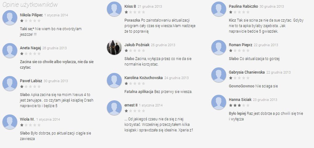 Komentarze pod produktami można skasować. I tak nie są nam potrzebne 3