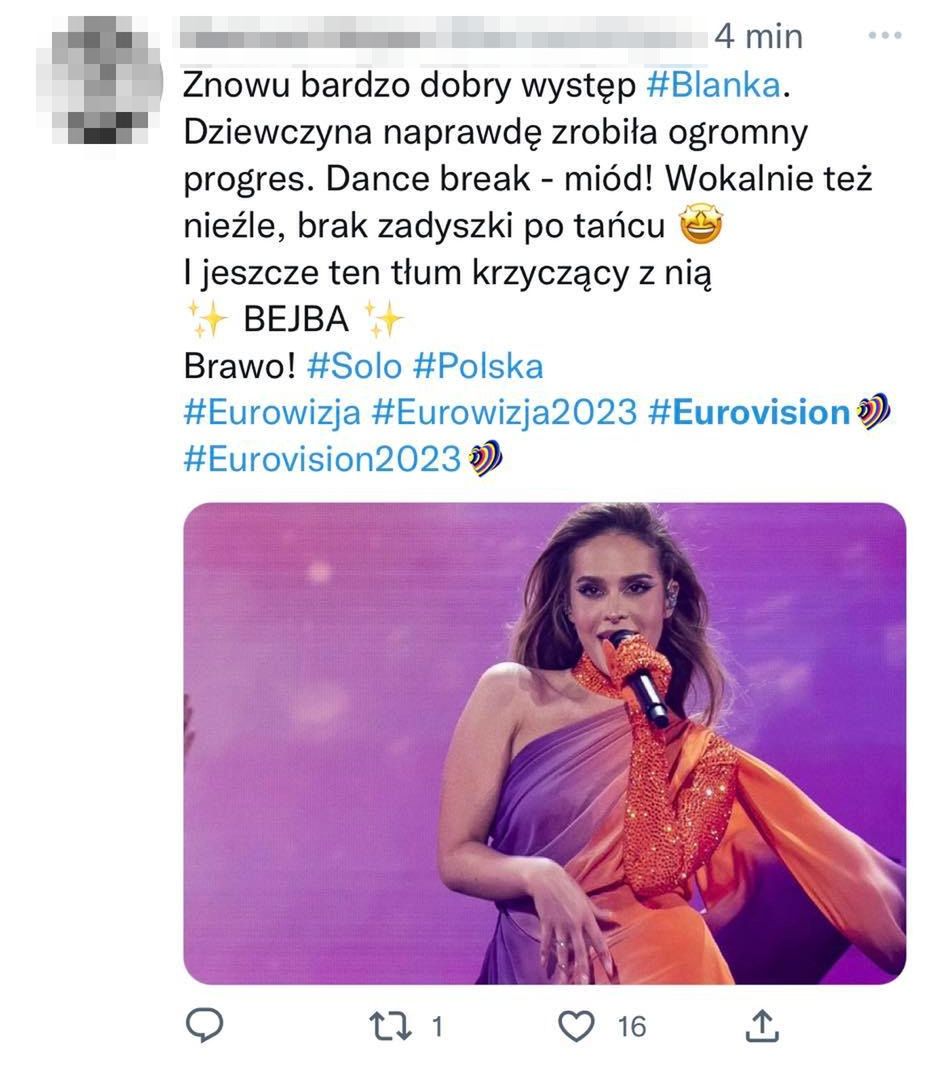 Internauci oceniają występ Blanki