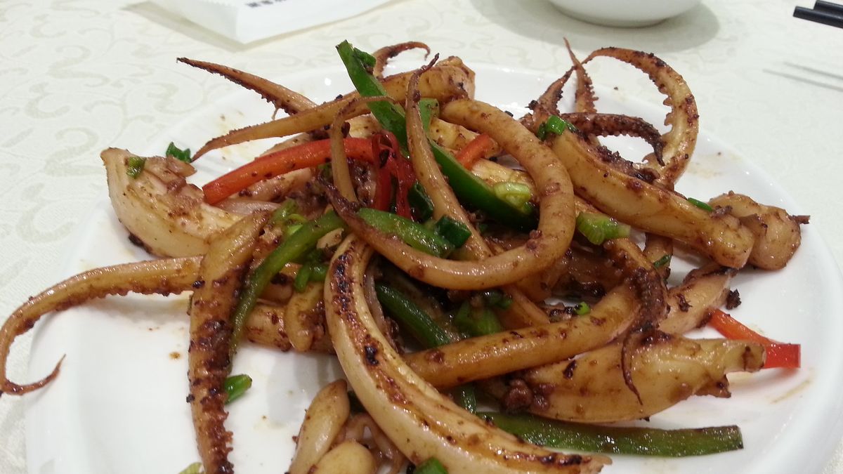 Smażona kałamarnica