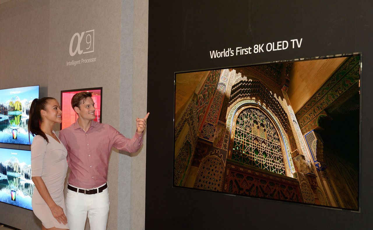 LG zapowiada pierwszy na świecie 88-calowy telewizor OLED o rozdzielczości 8K