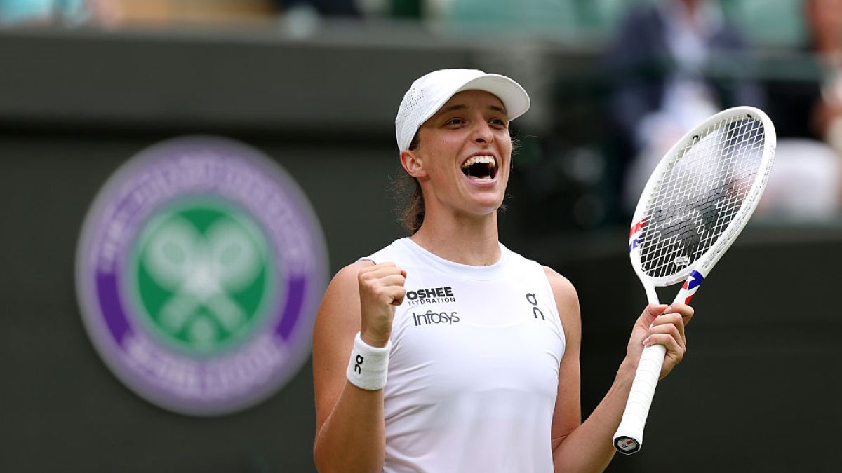 Iga Świątek ma powody do radości