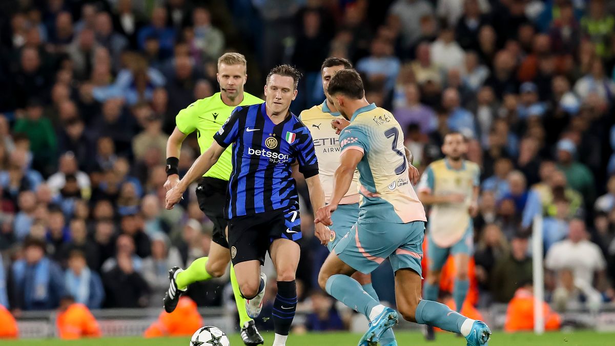 Getty Images / Ryan Crockett/DeFodi Images / Na zdjęciu: Piotr Zieliński w meczu z Manchesterem City