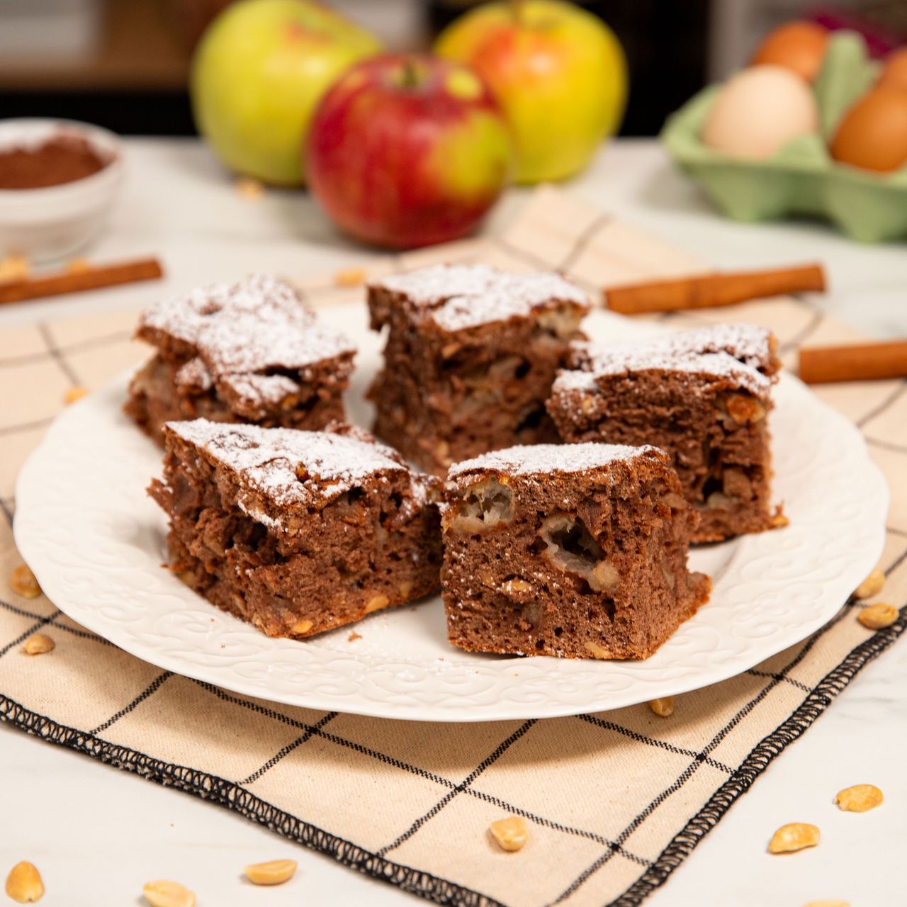 Salceson Cake with apples