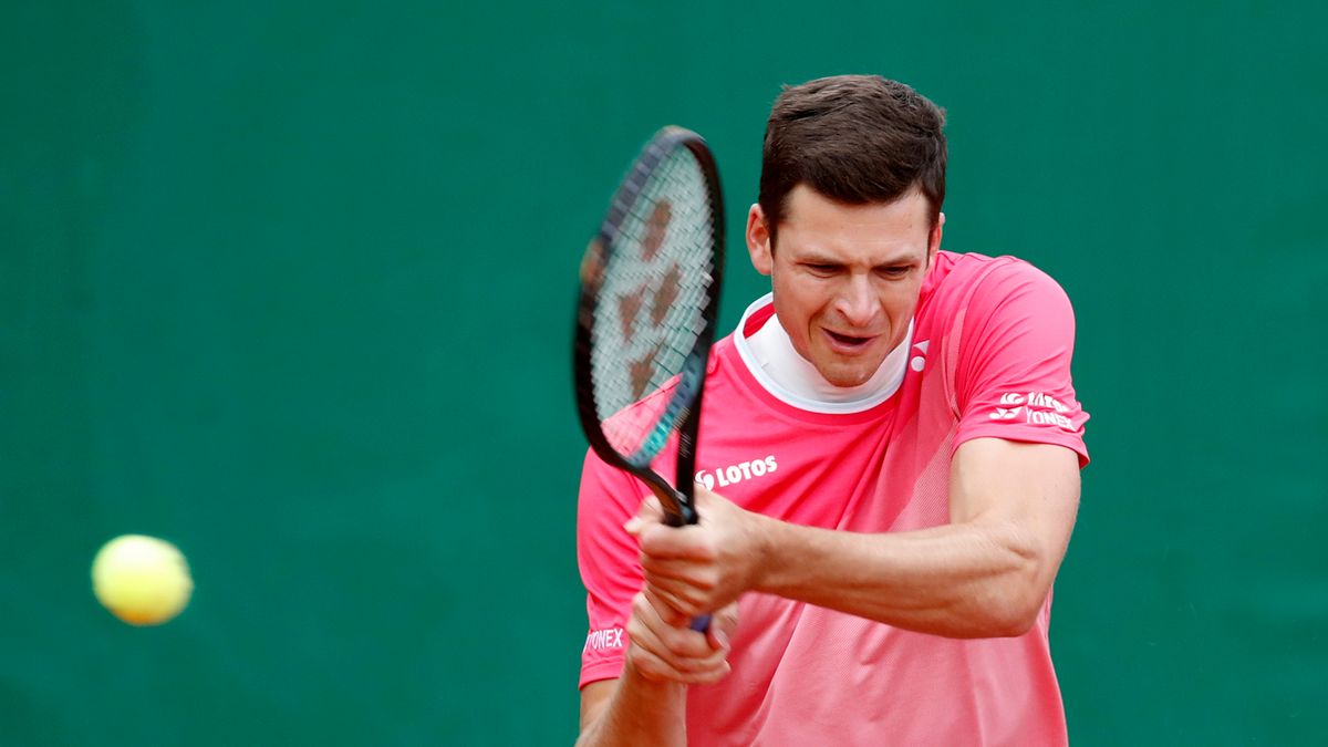 PAP/EPA / SEBASTIEN NOGIER / Na zdjęciu: Hubert Hurkacz