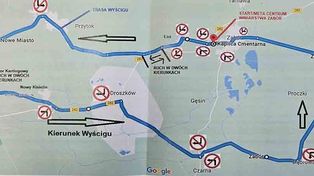 Wyścig kolarski w Zielonej Górze. Tędy nie przejedziemy