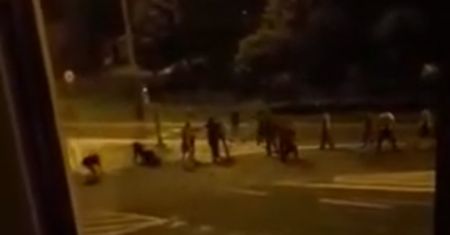 Uzbrojeni w maczety Gruzini napadli na kobietę i czterech mężczyzn
