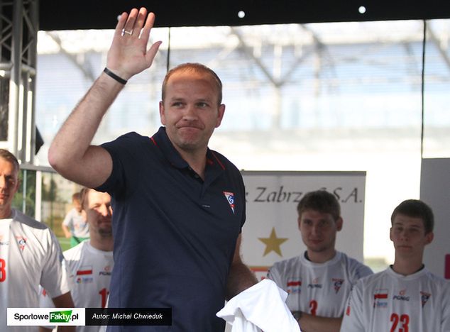 Mariusz Jurasik jest jednym z głównych budowniczych kadry Górnika Zabrze