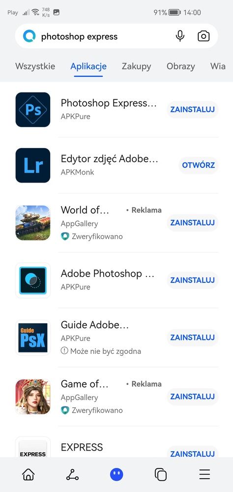 GSpace instalacja aplikacji