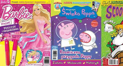 „Scooby - Doo!” nowym liderem miesięczników dziecięcych. „Kubuś i Przyjaciele” o 54 proc. w dół