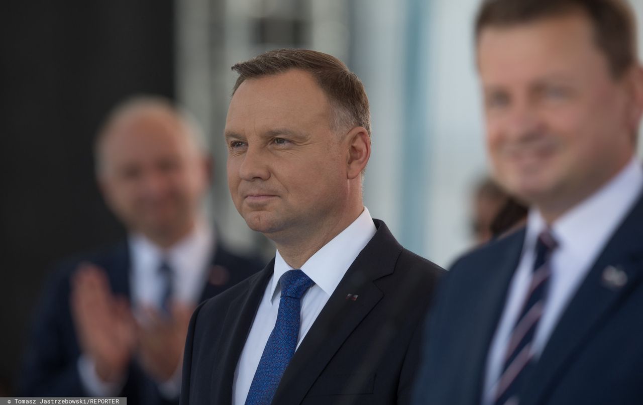 Andrzej Duda miał wypadek. Prezydencki minister: jak każdy facet otrzepał się i dalej wypoczywa