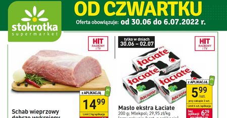 Stokrotka nowa gazetka 30.06-6.07. Promocje w Stokrotka od czwartku 30 czerwca