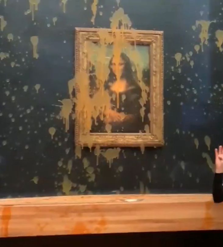 Mona Lisa zaatakowana