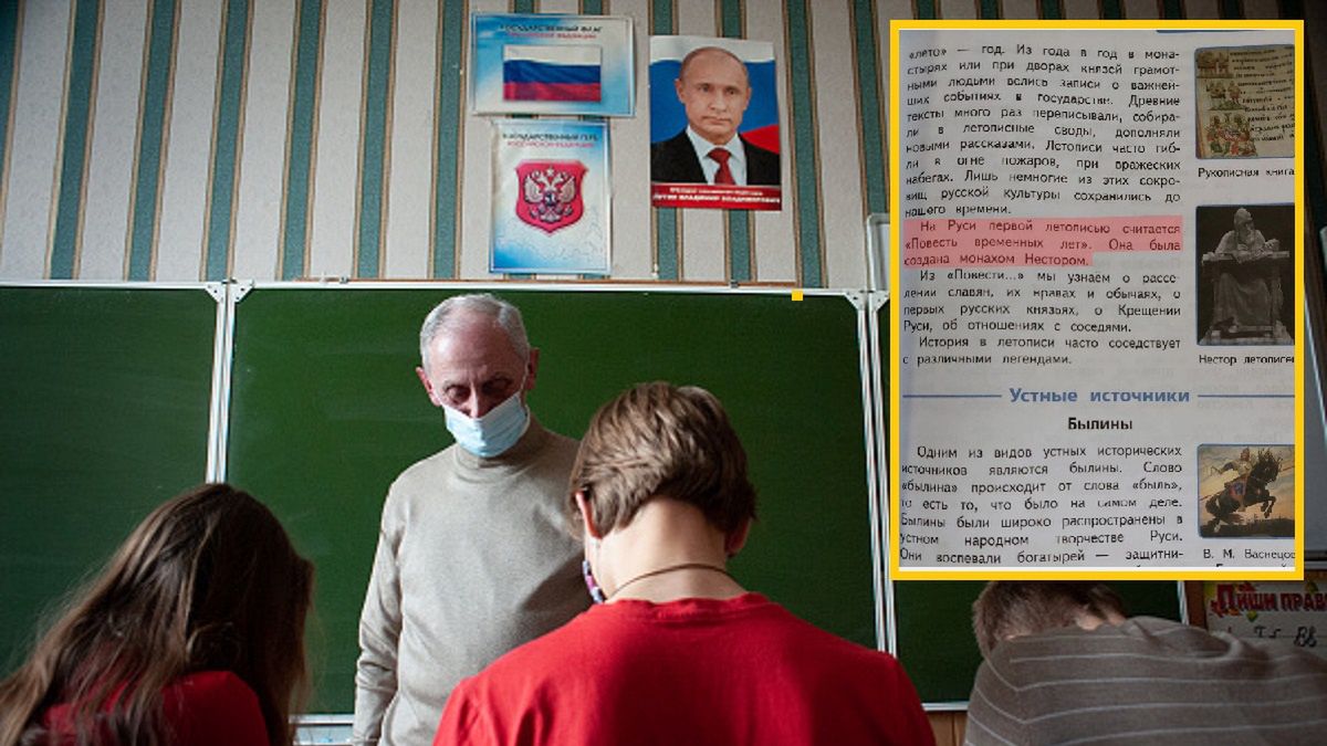 Z podręczników usunęli wzmianki o Kijowie