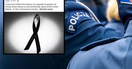 Żałoba w gorzowskiej policji. 25-latek zginął w wypadku