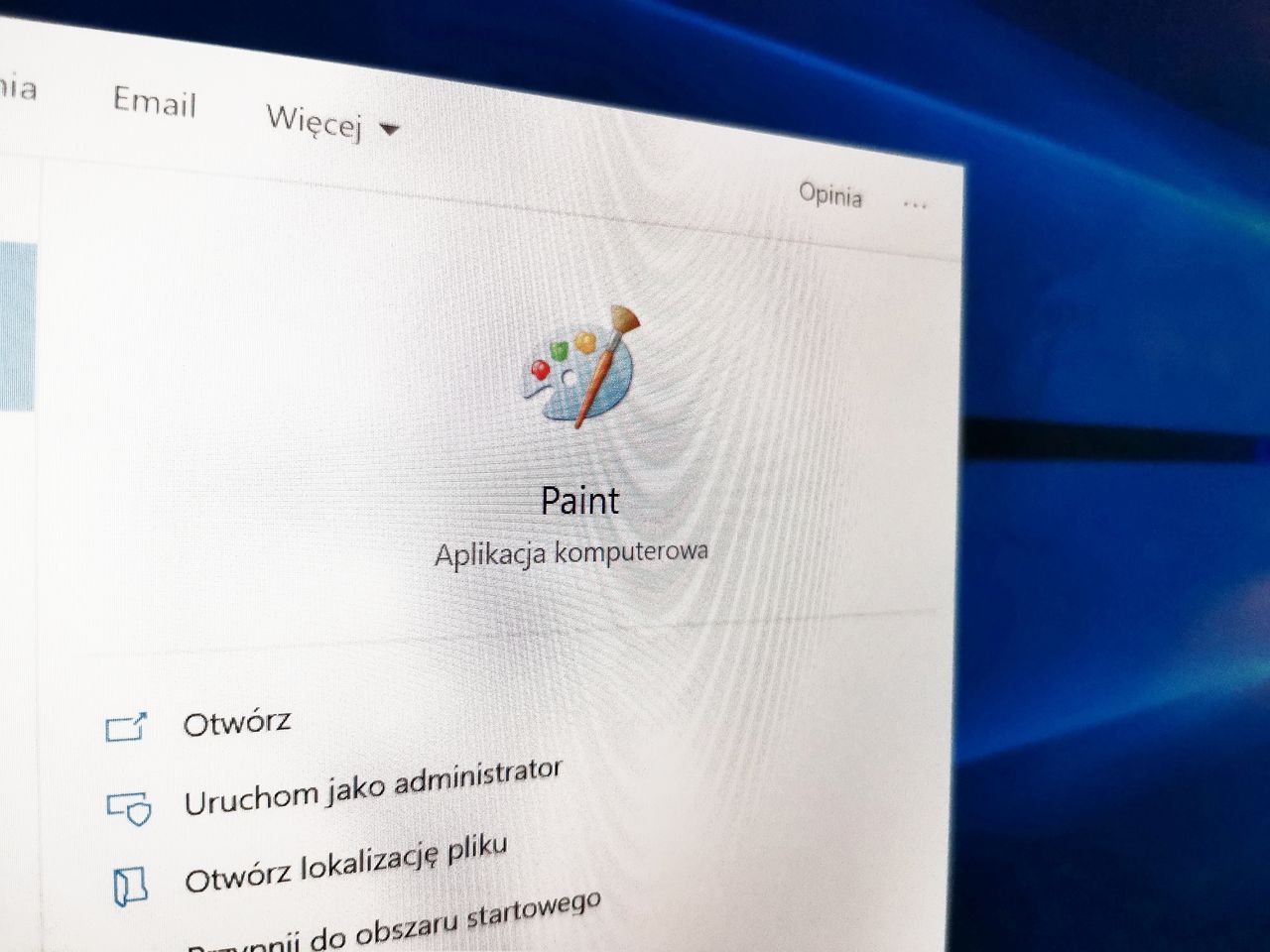 MS Paint jednak zostanie w Windowsie 10? Znikło ostrzeżenie, że zastąpi go Paint 3D