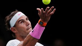ATP Paryż: Rafael Nadal wygrał pierwszy mecz jako mąż. Matteo Berrettini odpadł i może stracić miejsce w Masters