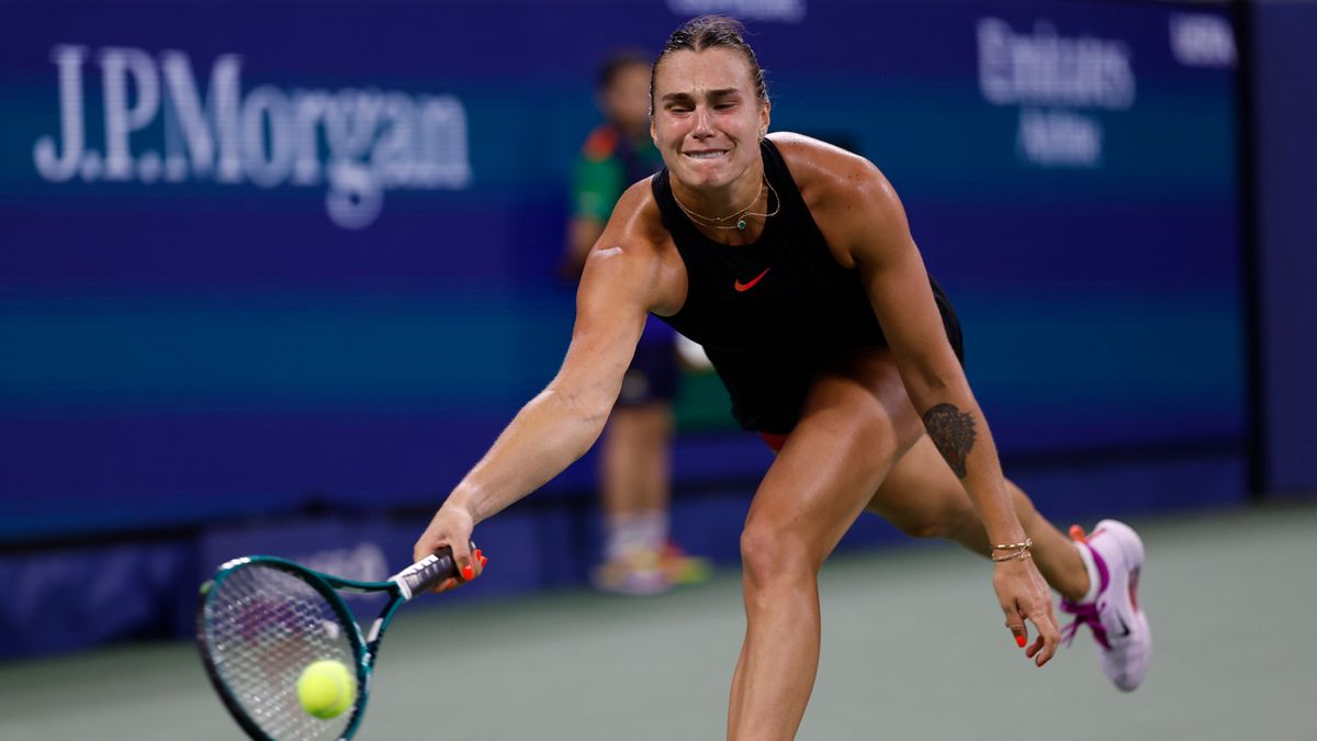 PAP/EPA / John G. Mabanglo / Aryna Sabalenka w US Open w 2024 roku