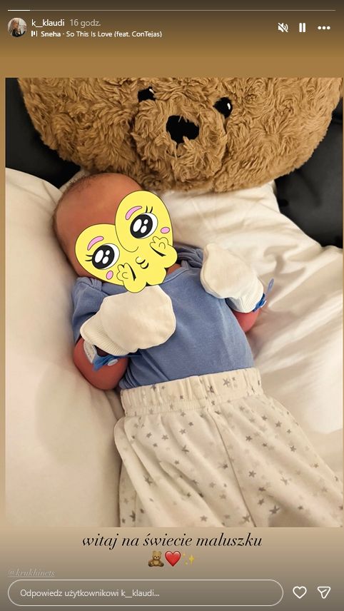 Klaudia i Valentyn z "Rolnik szuka żony" pokazali syna