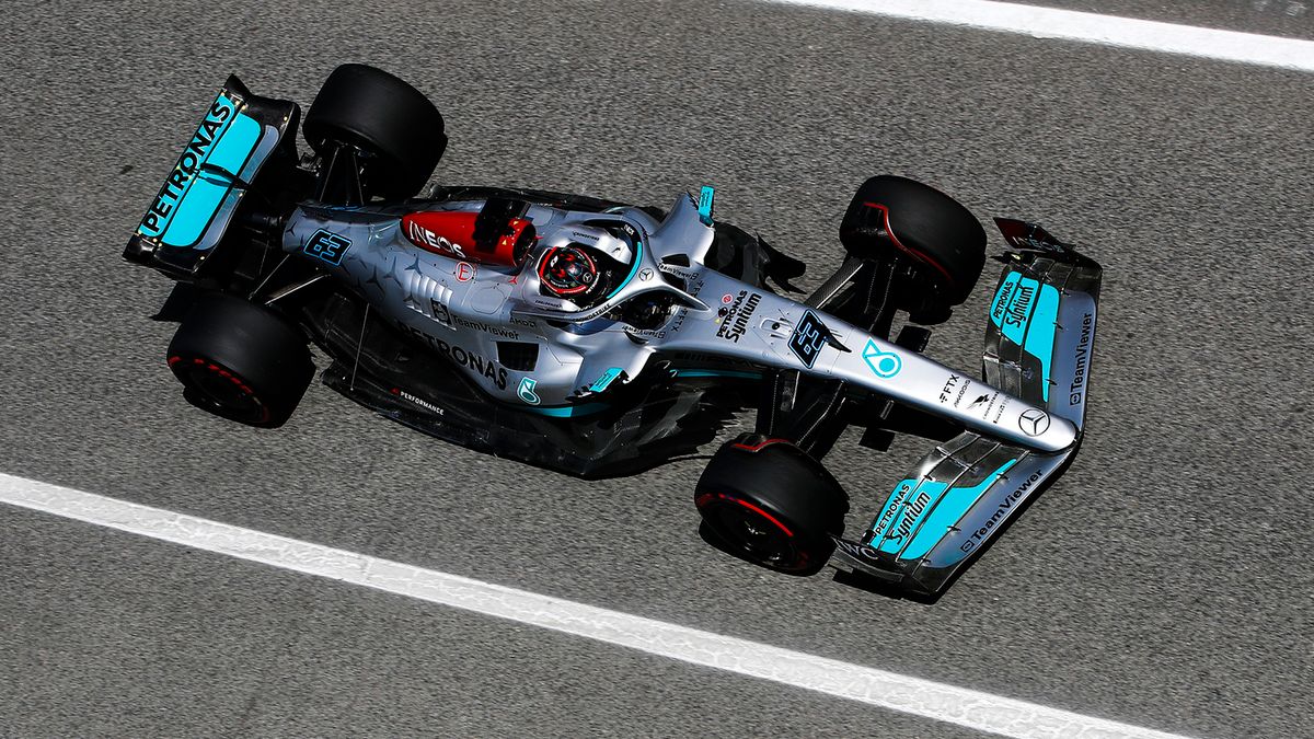 Materiały prasowe / Mercedes / Na zdjęciu: George Russell