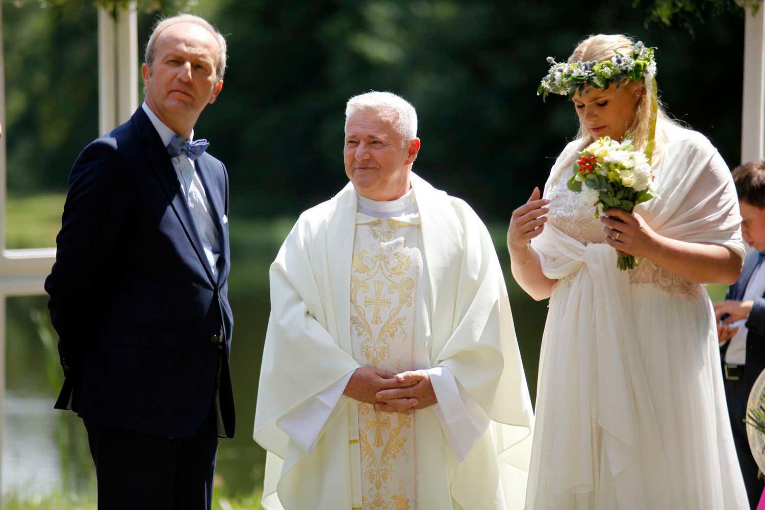 Elżbieta Romanowska. Mirosław Kropielnicki