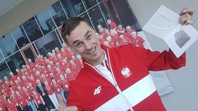 Żyła po ślubowaniu w PKOl rozbawił internautów. Wystarczyło jedno słowo