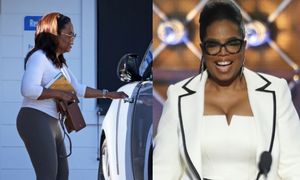 Chuda jak przecinek Oprah Winfrey opuszcza siłownię. Poznajecie ją jeszcze? (ZDJĘCIA)
