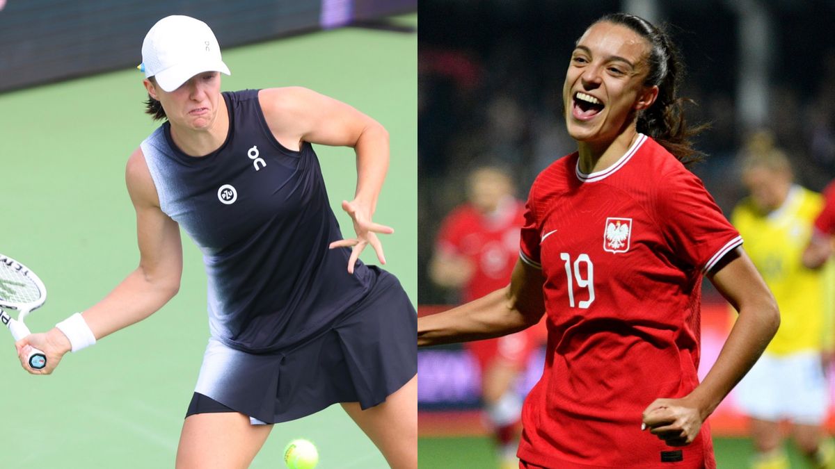 WP SportoweFakty / Anna Klepaczko/PAP/Piotr Polak / Na zdjęciu: Iga Świątek i Natalia Padilla-Bidas