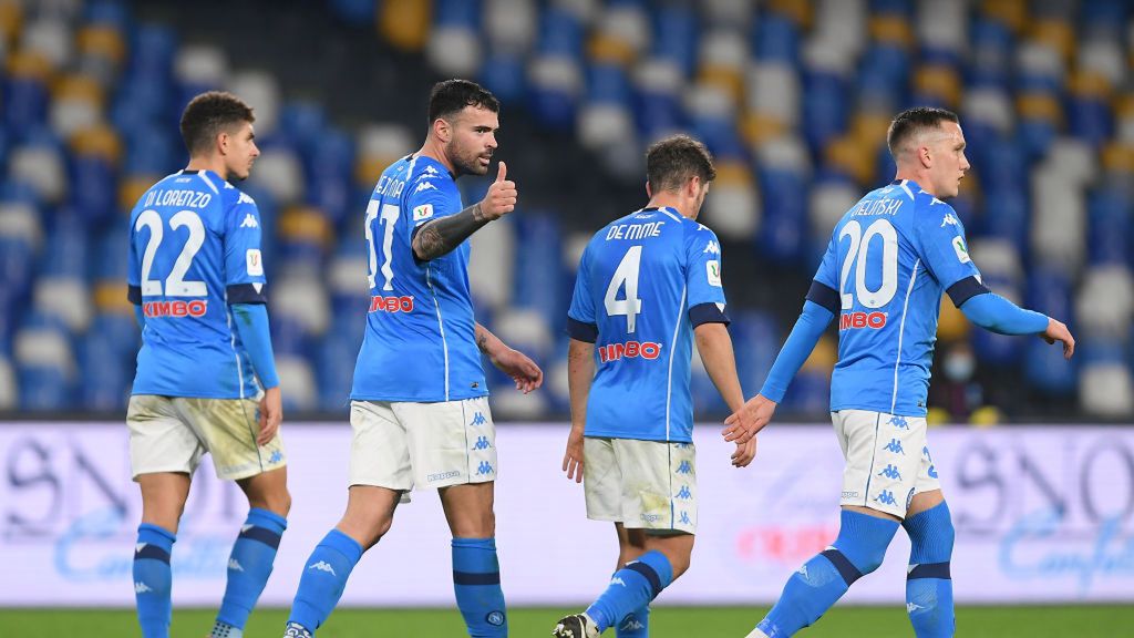 Zdjęcie okładkowe artykułu: Getty Images / Francesco Pecoraro / Na zdjęciu: piłkarze SSC Napoli. Od prawej Piotr Zieliński