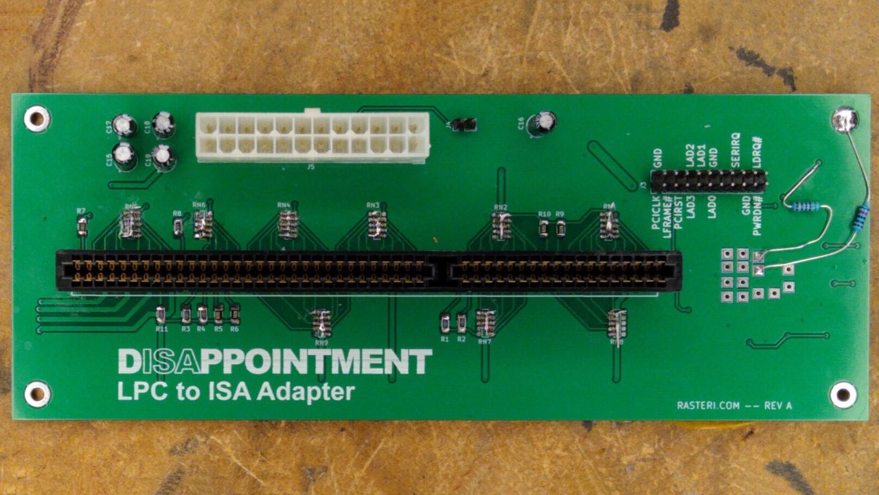 Adapter ISAppointment LPC to ISA Adapter.