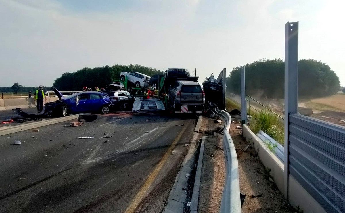 Wypadek na A1
