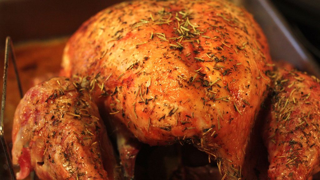 Pieczony indyk (mięso ciemne)