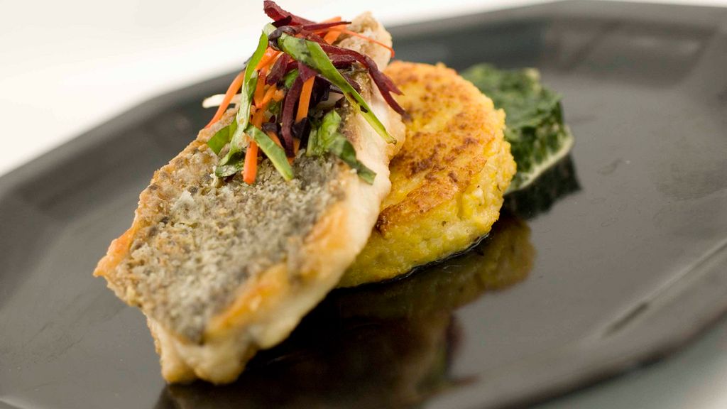 Skalnik prążkowany poddany obróbce wysuszającej mięso