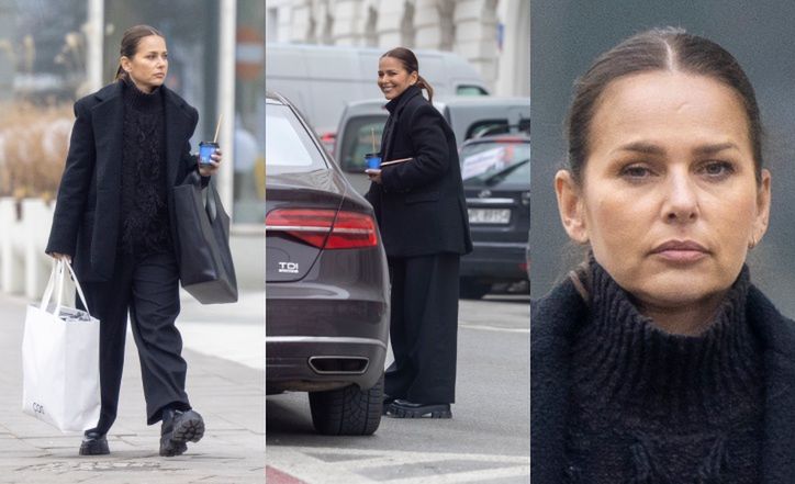 Paulina Sykut-Jeżyna wraca z udanego shoppingu