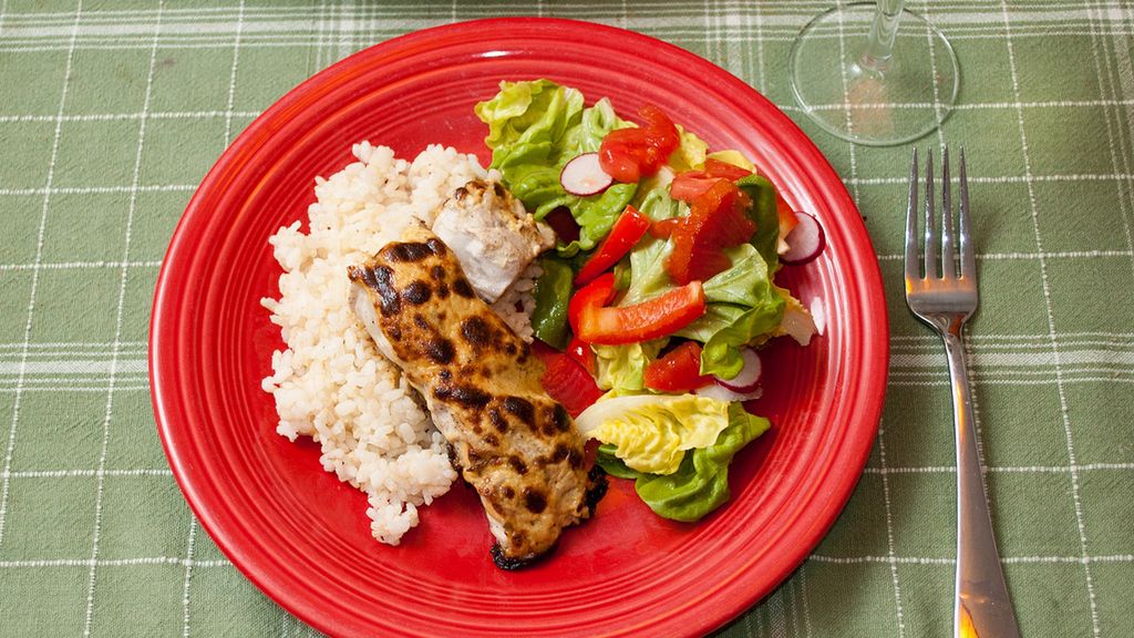 Lufar poddany obróbce wysuszającej mięso