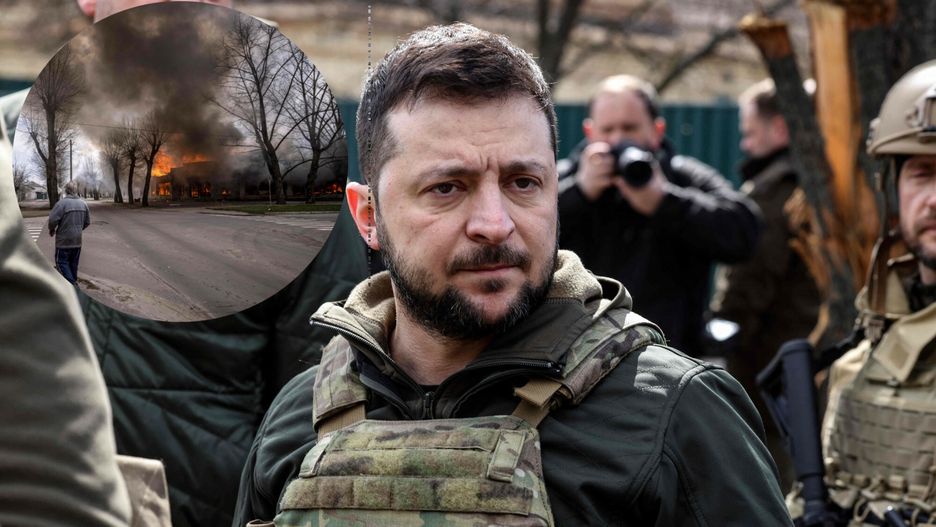 Wołodymyr Zełenski w parlamencie Estonii: Rosja używa przeciwko nam bomb fosforowych, to terror wymierzony w ludność cywilną Ukrainy.