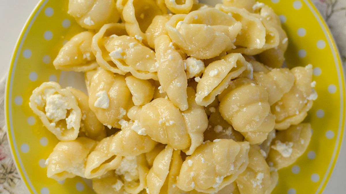Makaron z serem - Pyszności
