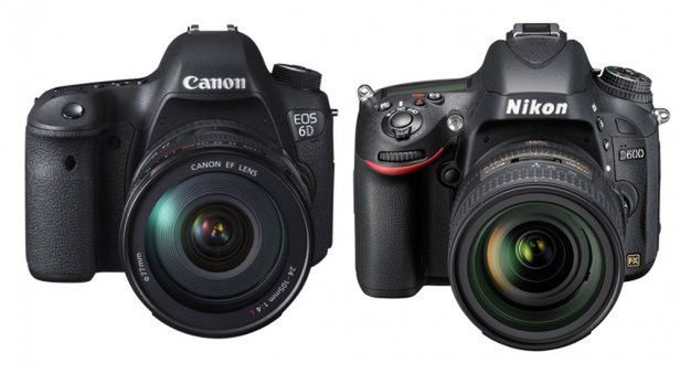 Canon 6D vs. Nikon D600