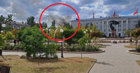 "Wybuchy i strzelaniny w centrum miasta". Alarmujące doniesienia z Berdiańska