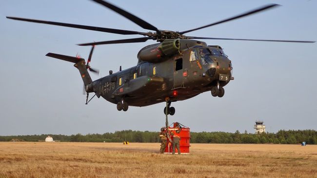 Helikotper Bundeswehry CH-53 