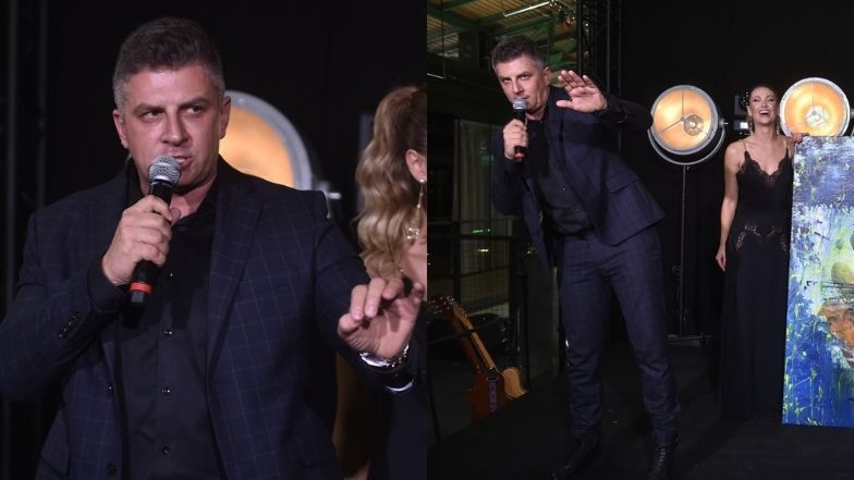 Tak wyglądał wernisaż Sebastiana Fabijańskiego