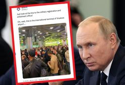 Rosjanie w panice. Jest zdjęcie z lotniska w Moskwie