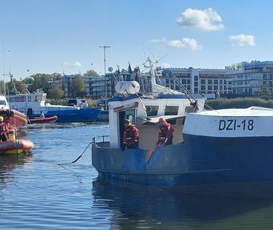 Poważny wypadek na Bałtyku. Kontenerowiec zderzył się z kutrem