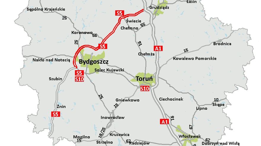 Dzięki tej inwestycji powstanie arteria łącząca południowo-zachodnią Polskę z morzem.