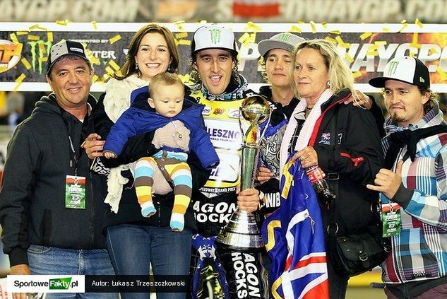 Chris Holder tytuł mistrza świata dedykował swoim najbliższym.