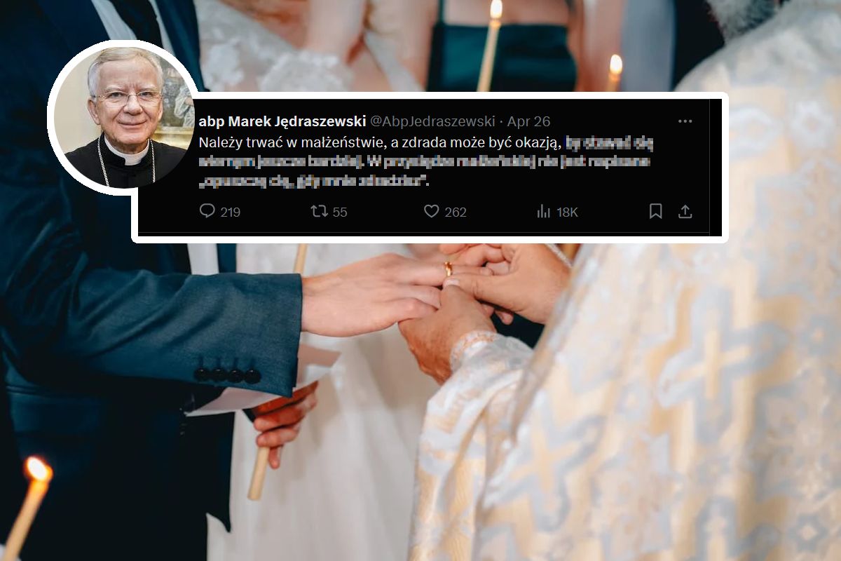 Arcybiskup Jędraszewski o zdradzie i rozwodach.