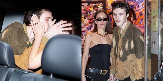 Cruz Beckham NIE SZCZĘDZI czułości starszej o 10 lat ukochanej. Dali popis przed paparazzi (ZDJĘCIA)